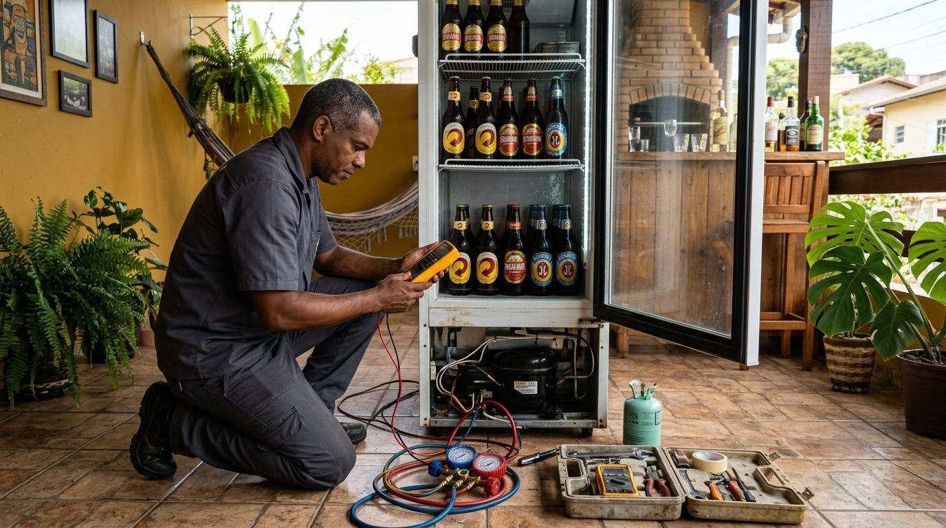 Conserto de Cervejeira em São José dos Campos-SP