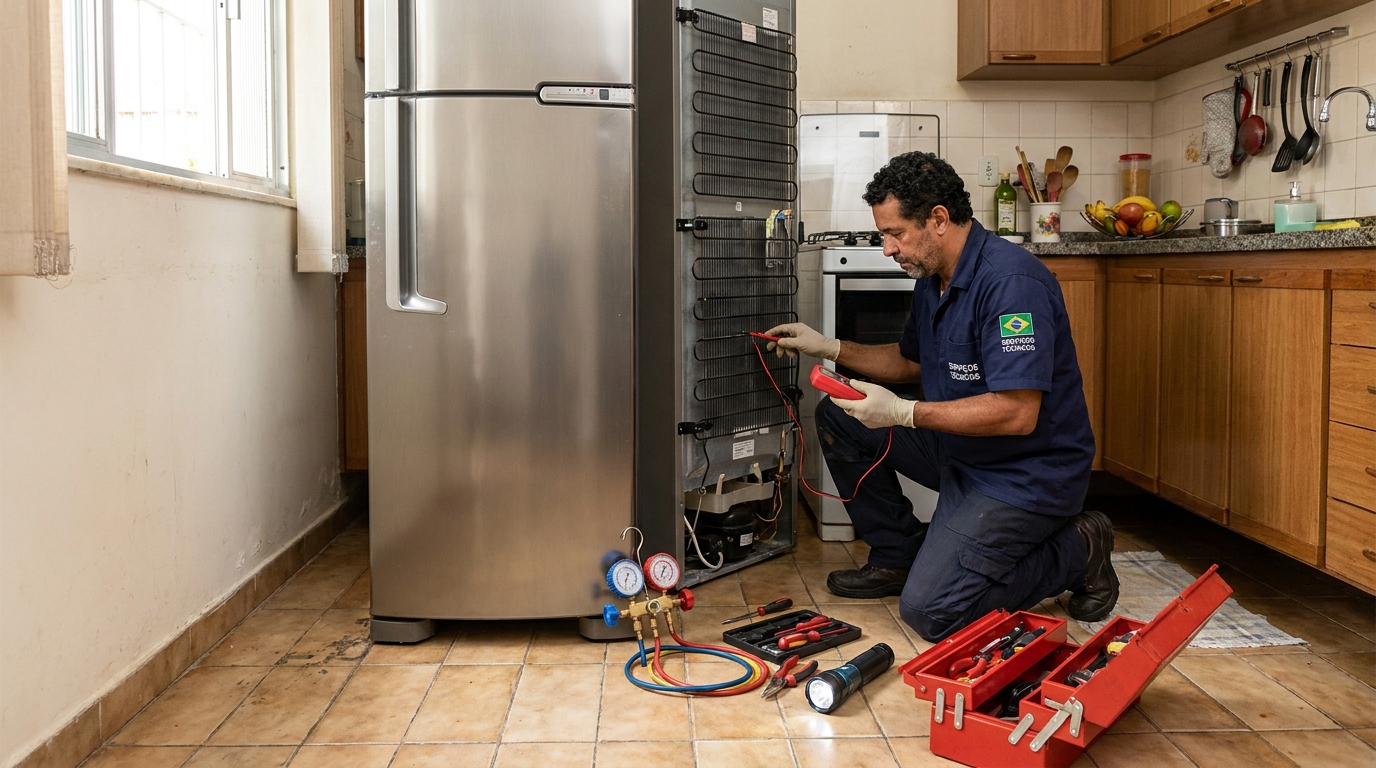 Manutenção na refrigeração em São José dos Campos-SP